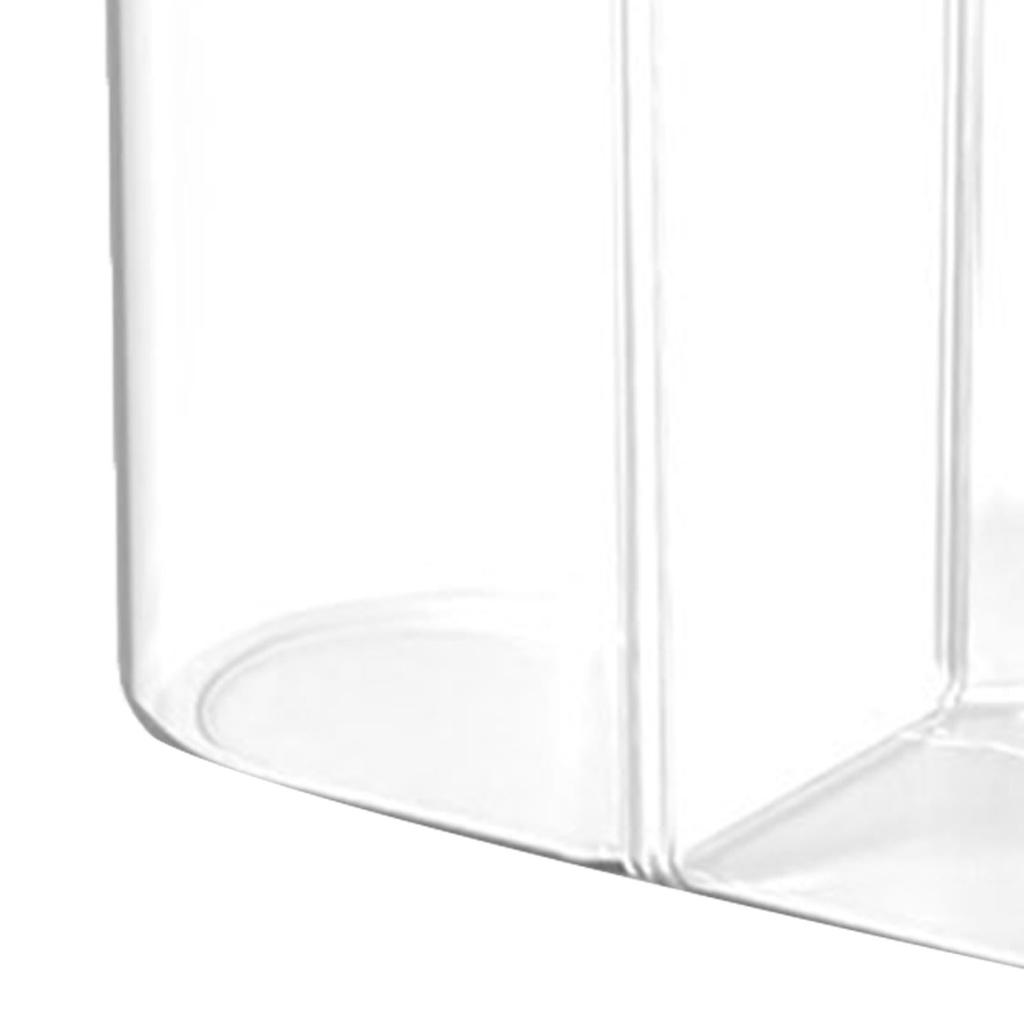 Cereal Container Plastic Space Saving Divided Storage Airtight Food Storage Containers for Kitchen