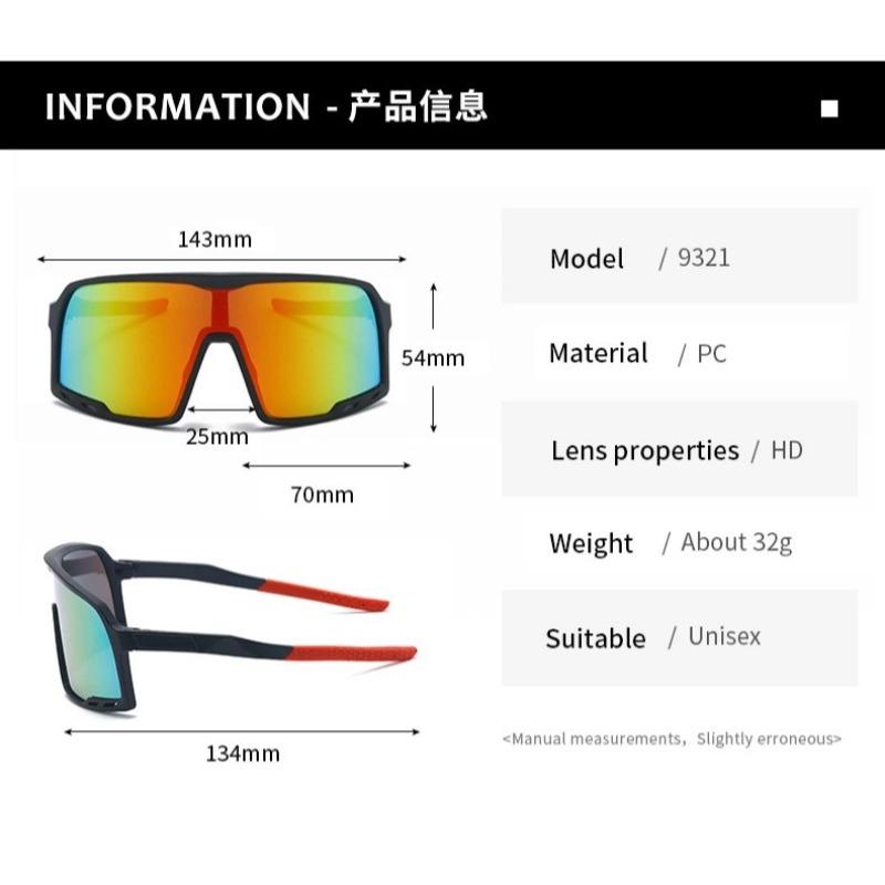 2pcs UV400 Cycling Sunglasses MTB Bike Shades Sunglass Outdoor Bicycle Glasses Goggles Bike Accessories