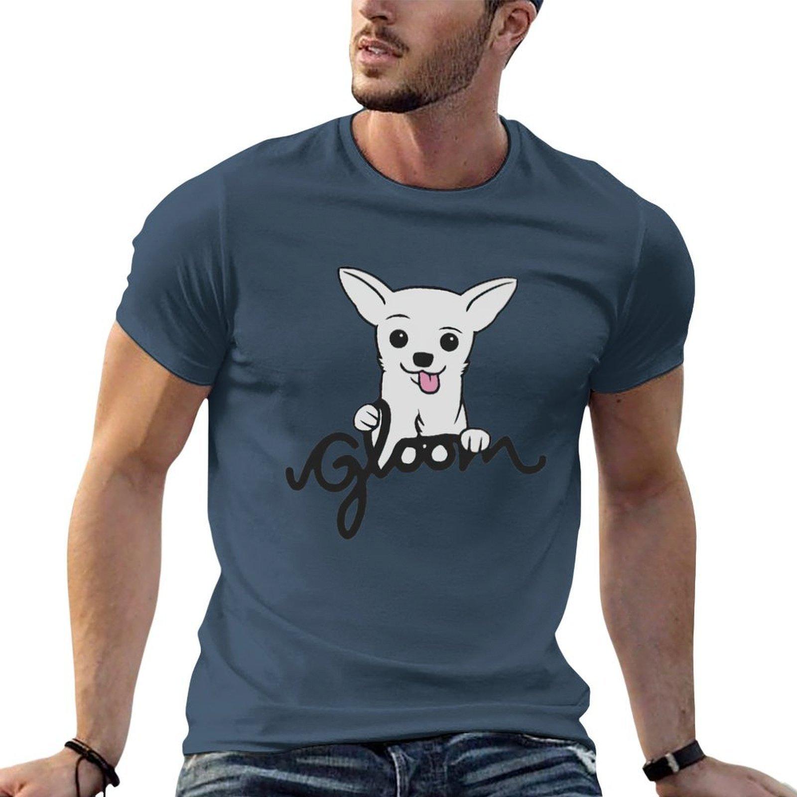 Gloom Merch Tshirt Soft Basic Cotton Short Sleeve Tee S