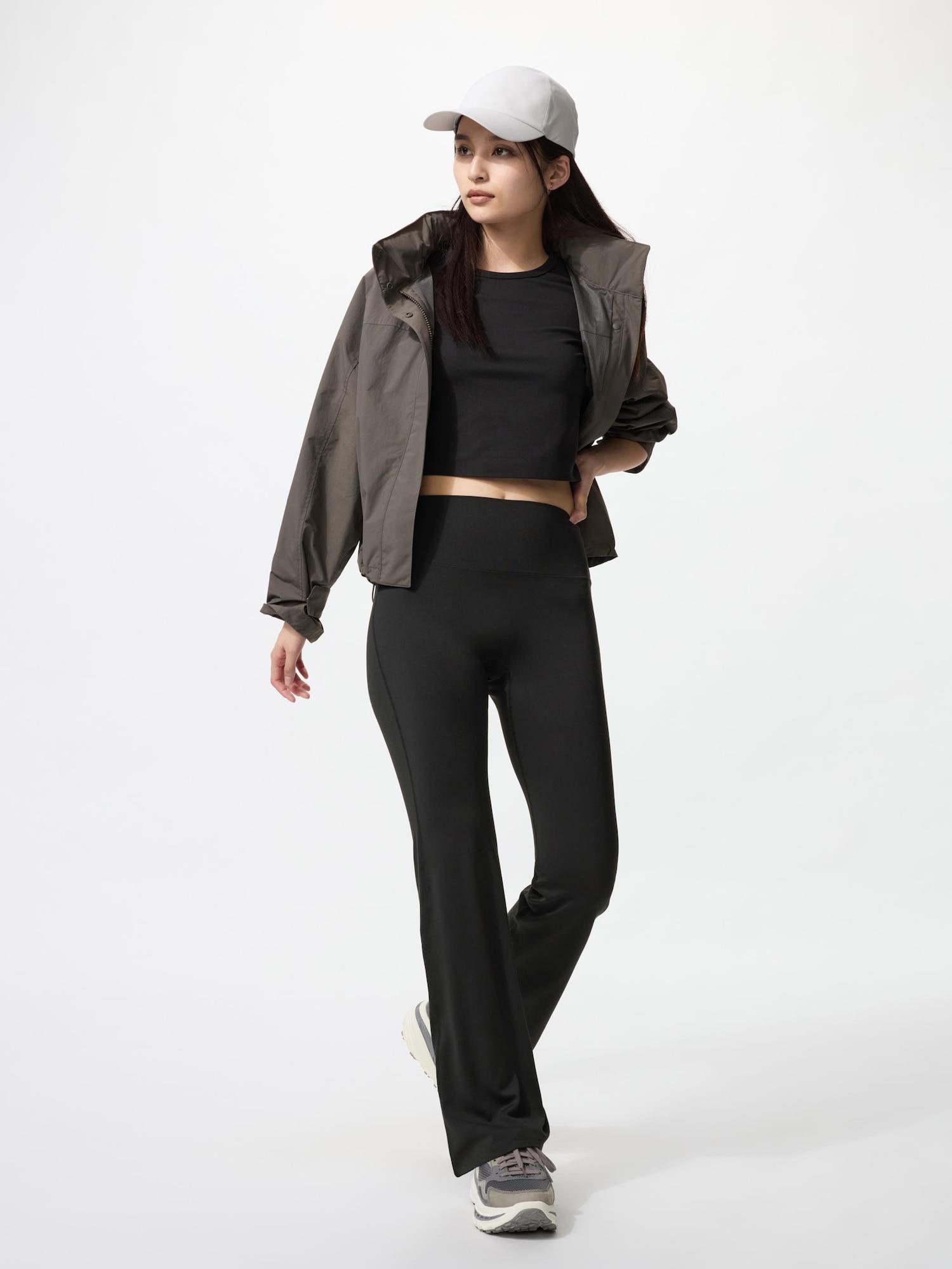 

Uniqlo Леггинсы Airism Soft клеш 09 BLACK/WOMEN M