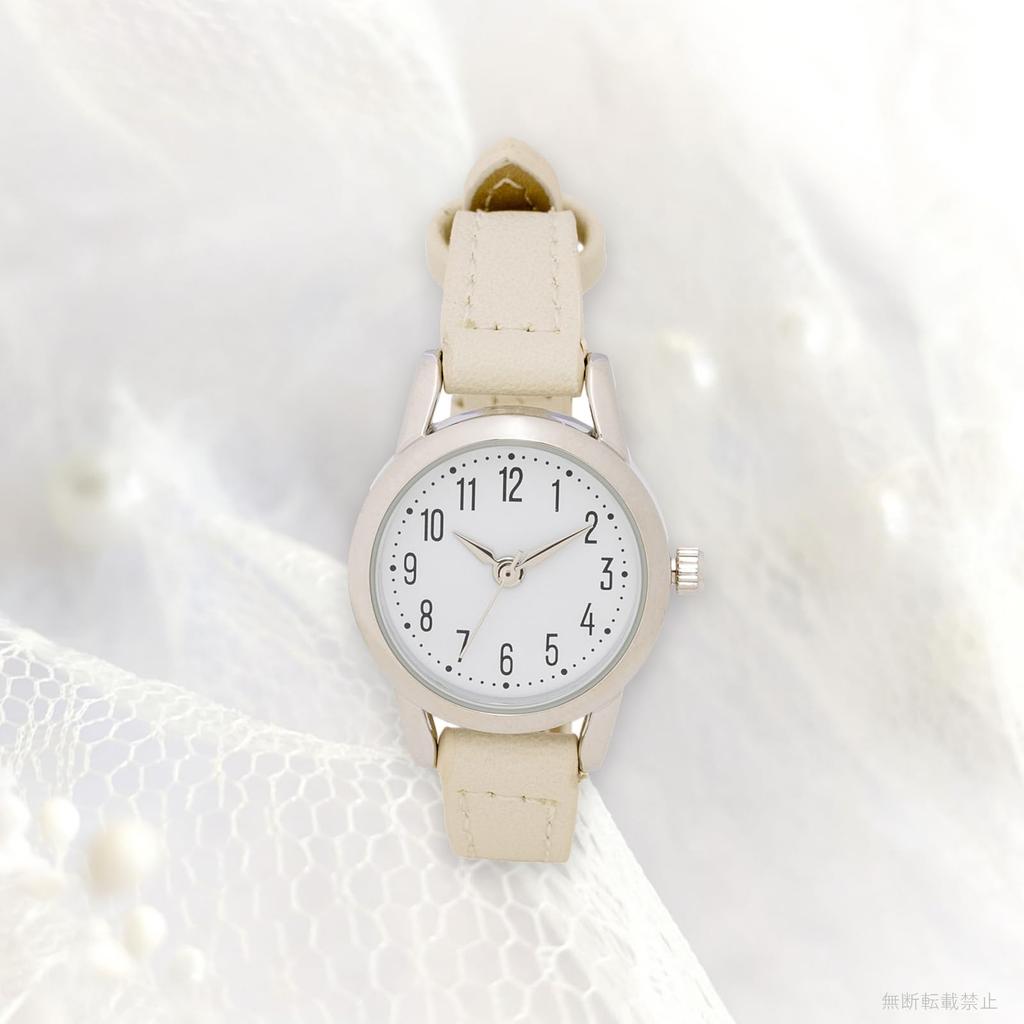 [Trabajo de campo] Reloj analógico para mujer con correa de piel blanca Baileys PP003-1