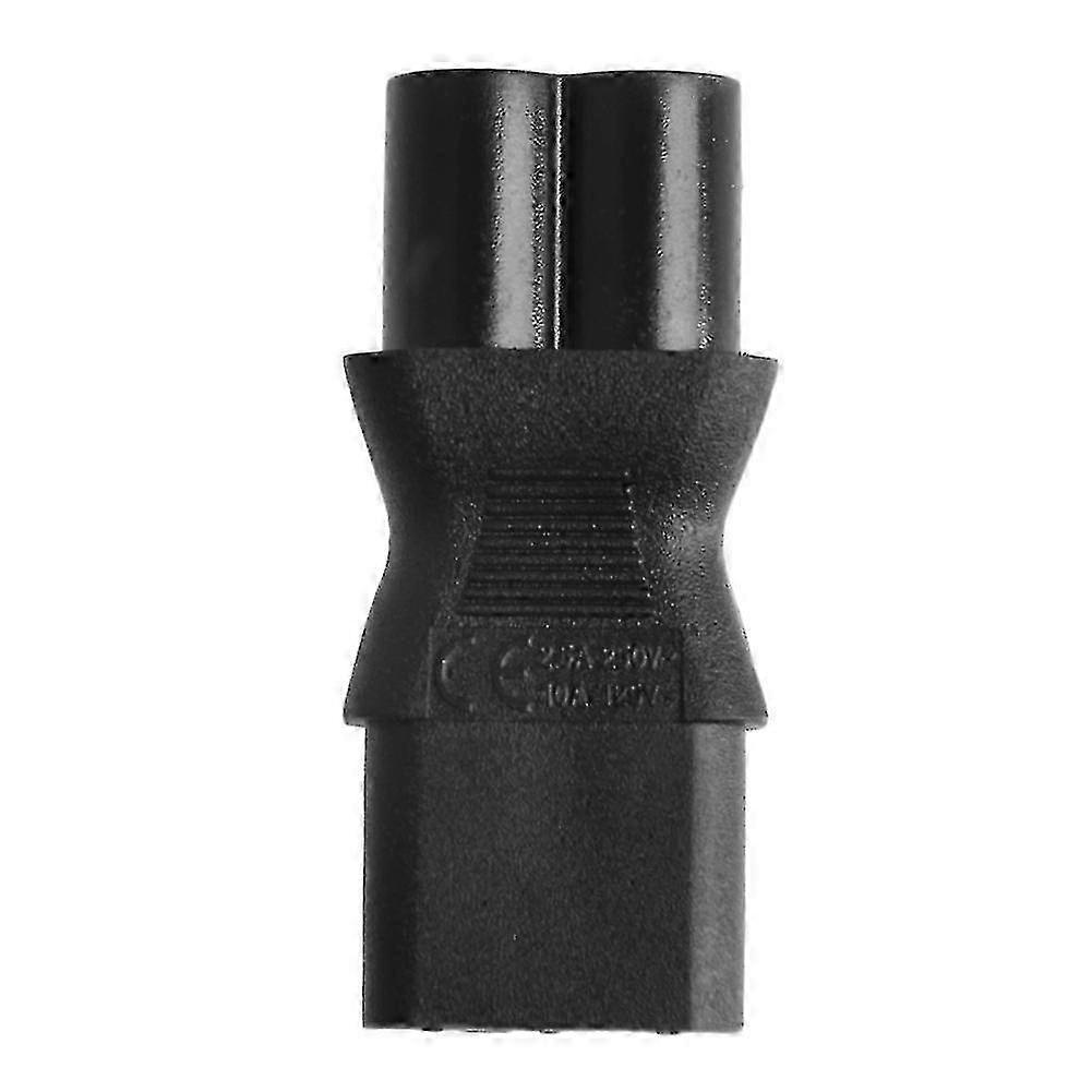 IEC 320 C13 Buchse auf C6 Stecker AC Netzteil Adapter Konverter - Kleeblattstecker