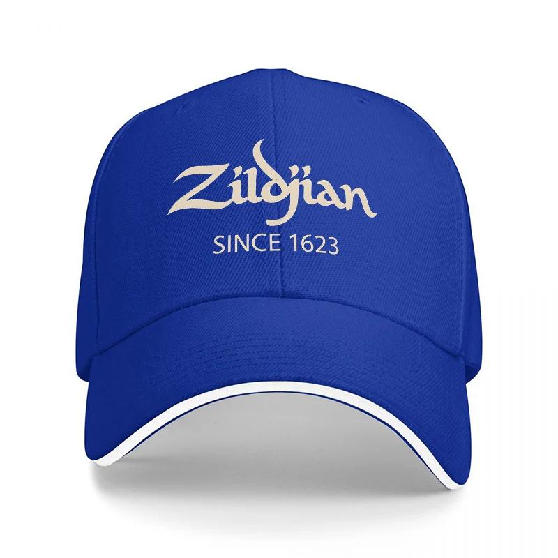 Zildjian Since Embroidered Black Baseball Cap Classic Drummer Brand Logo Design Adjustable Fit for Music Enthusiasts