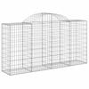 Vidaxl Kosze Gabionowe, 18 Szt, 200X50X100/120Cm, Galwanizowane Żelazo