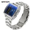Outdoor sports watch student fashion multi-function electronic watch luminous Korean style personalized men's and women's electronic watch