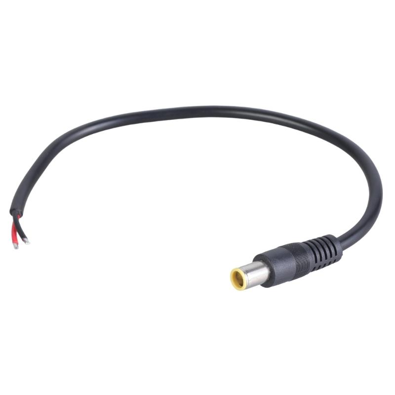 DC7.9x5.5mm Power Pigtails Cable DC7909 7.9x5.5mm Male Plugs Cable with Bare Wire End for Solar Panel Laptop Charger