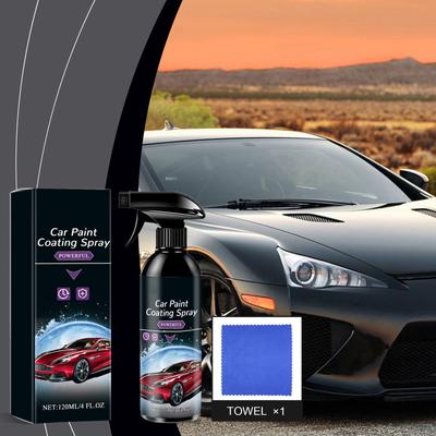 Multifunctional Car Paint Coating Spray Car Paint Maintenance Polishing Stain Removal Waterproof Maintainance Car Maintenance Coating Agent 120ml
