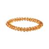Elegant Yellow Crystal Wealth Abacus Bead Bracelet for Men and Women