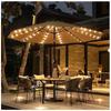 Outdoor Sun Umbrella Light String With Remote Control Waterproof Rgb For Camping Decor