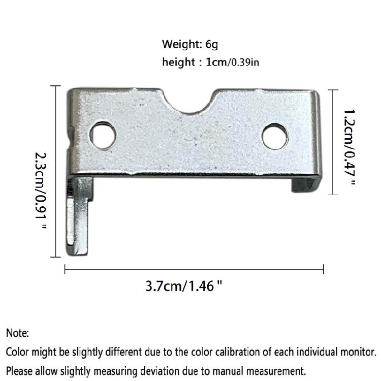 2Pcs Electric Hair Cutting Machine Fixed Mount Holder for 8148 Hair Clippers Bracket Spare Parts Accessories