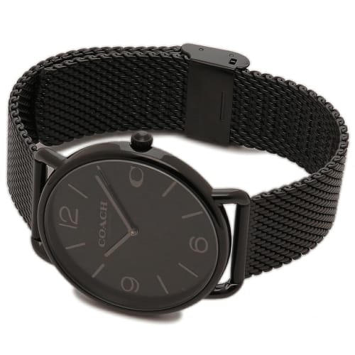 Coach Elliott Quartz Watch, Black, Men's, COACH 14602651