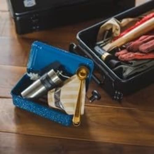 TOYO Steel Color Trunk Tool Box (Toolbox) T-190 (Red)