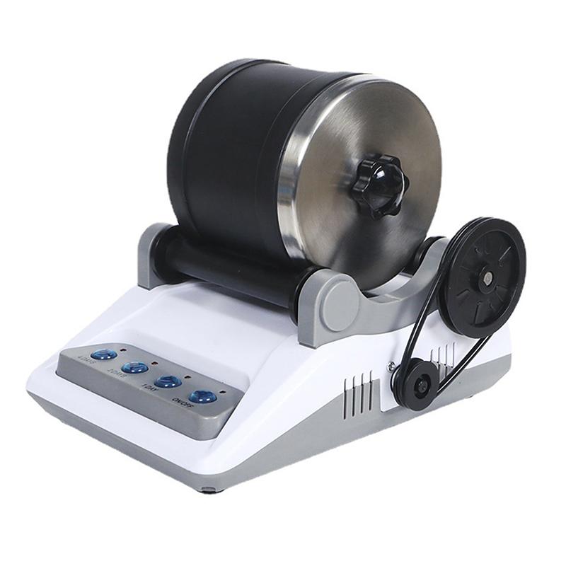 220V Rock Tumbler Kit Diy Electric Rock Tumbler Toy With Rough Gemstones Polishing Grits For Adult Kids Polishing Machine