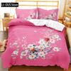 Flower Duvet Cover Set Microfiber Blooming Flowers Gift Flower Theme Bedding Set For Adults Double Queen King Size Quilt Cover