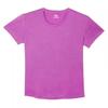 Women's Gray Shell Merino Wool Quick-Dry Hiking T-Shirt - Summer Outdoor Short Sleeve