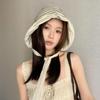 Solid Color Summer Sun Hat Wide Brim Bucket Hat Casual Sunshade Hat  Summer