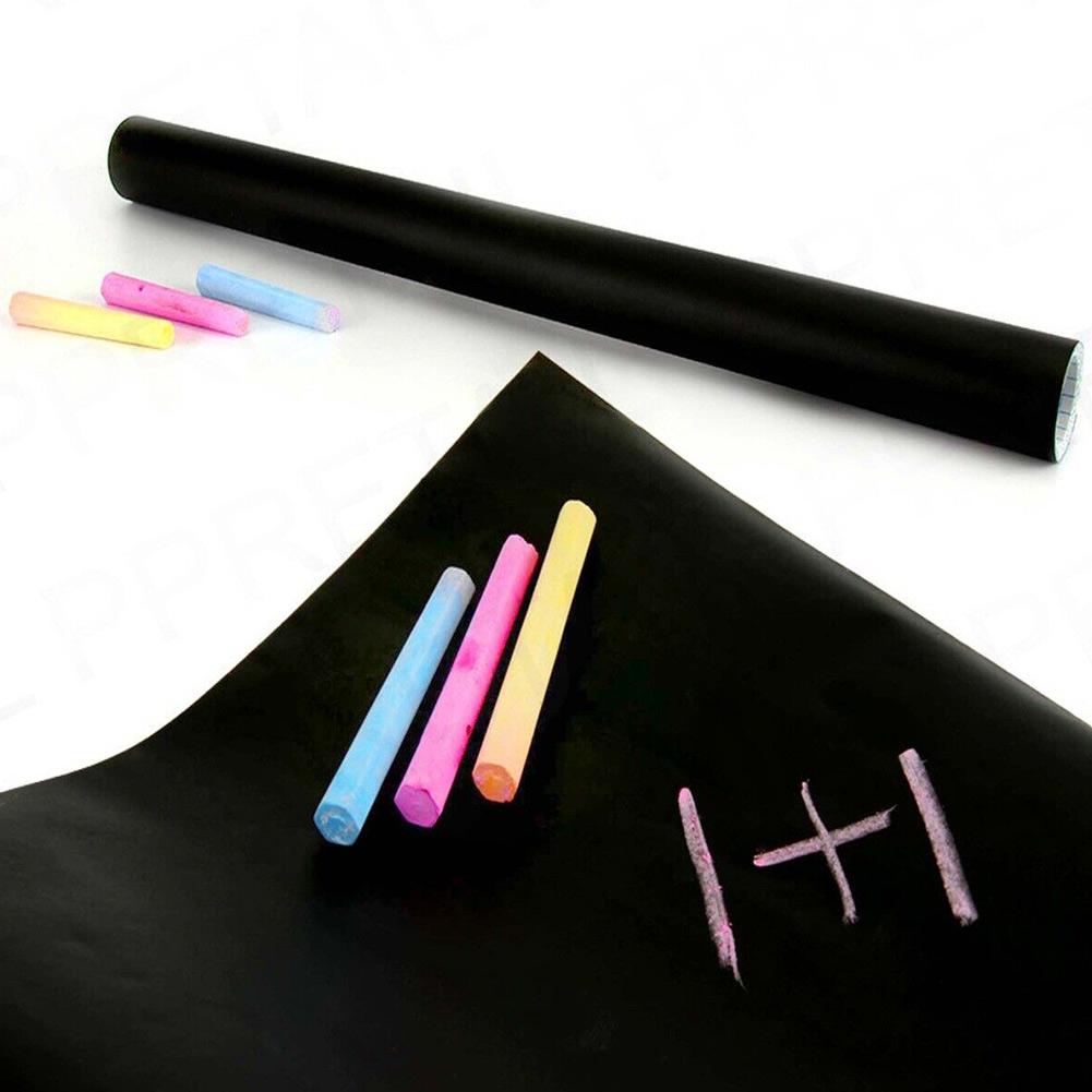 High Quality Chalk Draw Stickers Wall Sticker 45*200CM Blackboard Stickers Chalk Board High Quality PVC Carton
