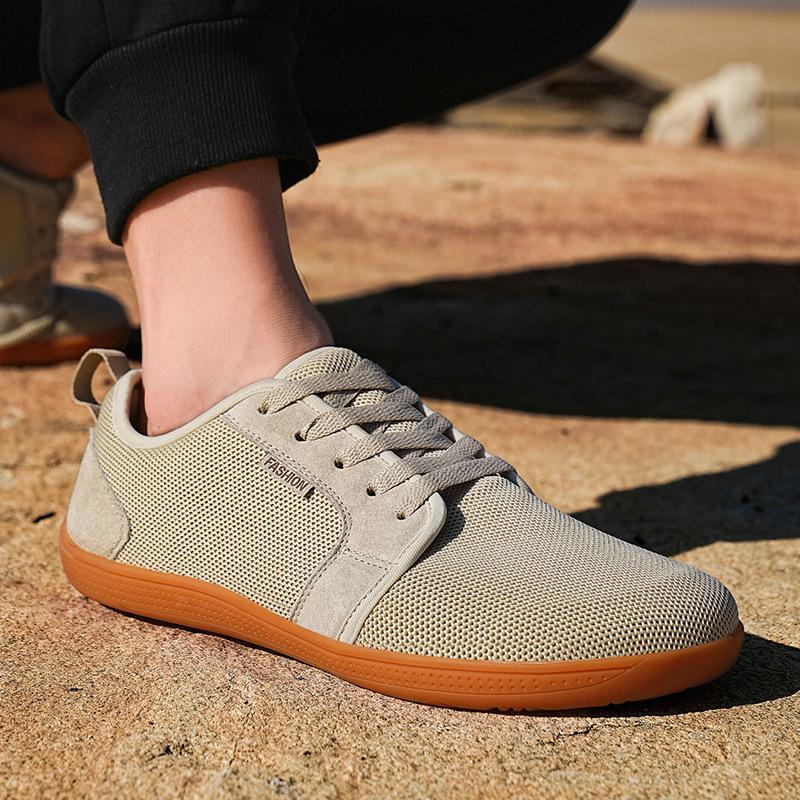 

Внешнеторговая новая обувь с широким носком для босой ходьбы, простая повседневная спортивная обувь, мужская и женская, нескользящая обувь на мягкой подошве, с широкой колодкой 35