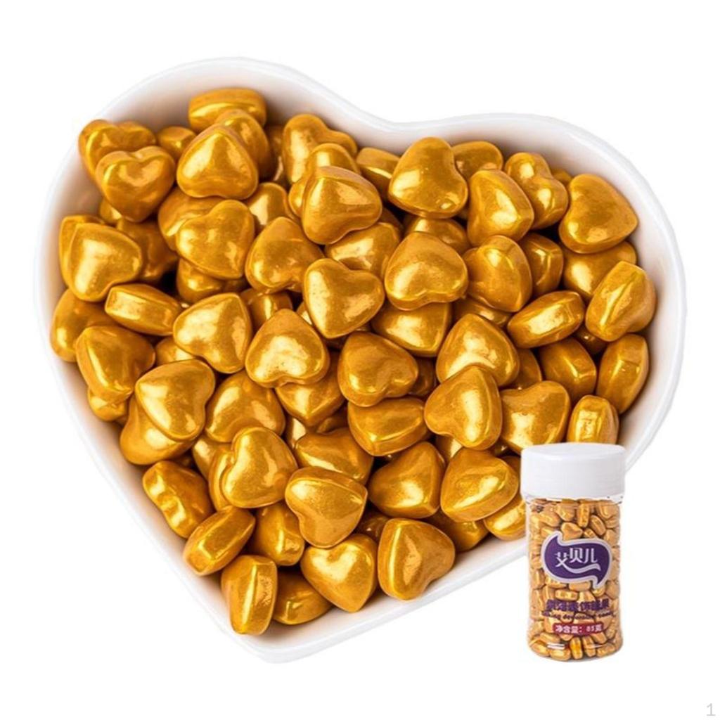 bead decorations, edible sweetener beads, cake decorating, mixed sizes 0.13kg