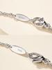 Diamond Necklace, Clover Pendant High-quality Color Separation and Electroplating Daily Dressing Gift Giving