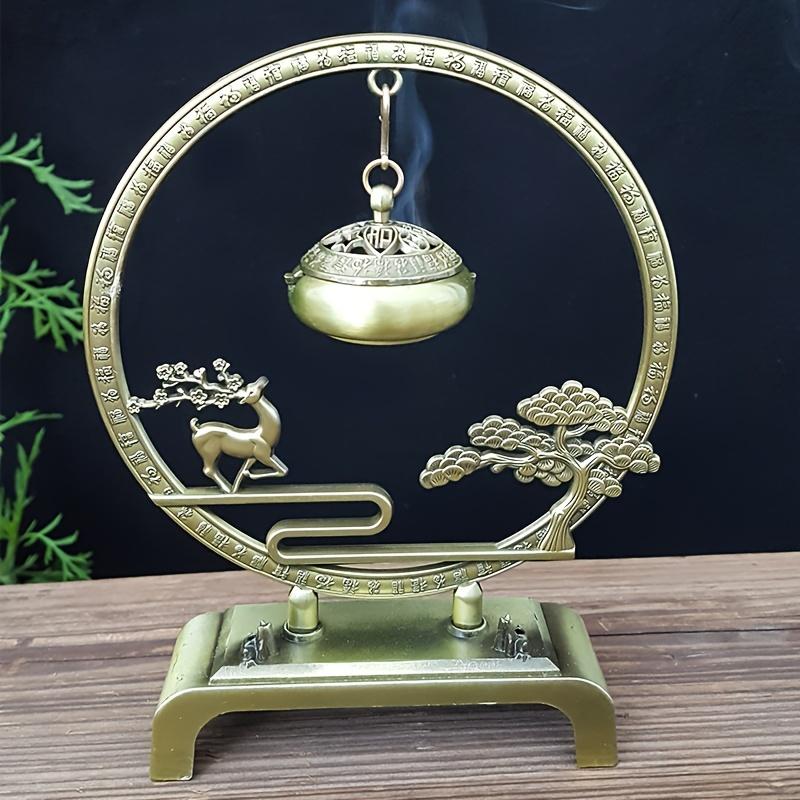 Держатель для благовоний «Удача Богатство Долголетие» Линия для подвешивания Жуи Сандаловое дерево Домашний Декоративный Держатель для благовоний 1Pcs