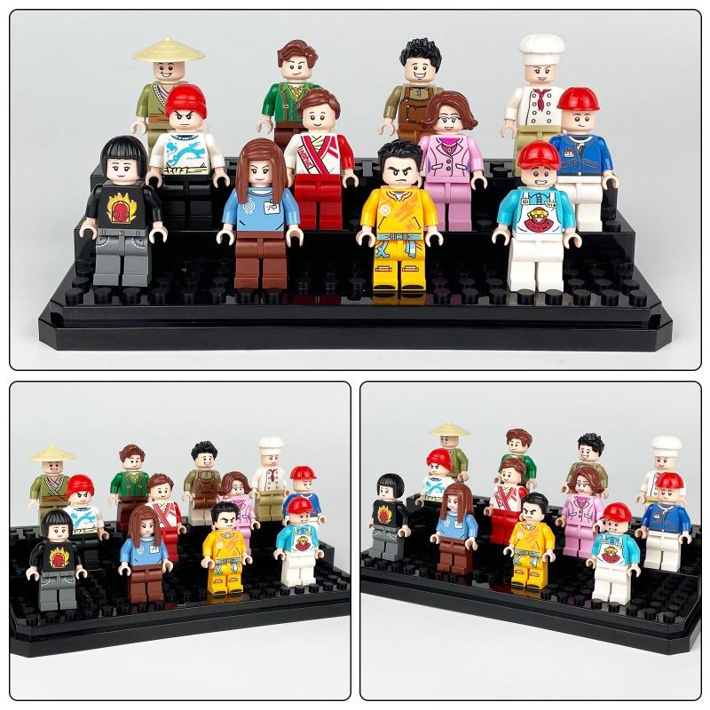 City Series Professional Minifigure Building Block Toys Assembled Toys