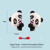Panda Car Sticker: Cute, Creative, Waterproof, Scratch Cover, Decorative for Electric Vehicles