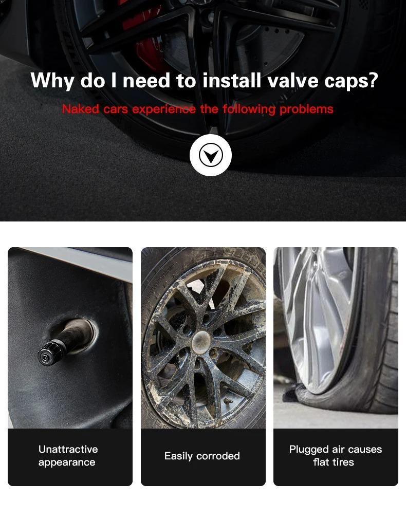 cwykqr1 4Pcs Aluminum Alloy Car Wheel Valve Caps Air Tyre Stem Cover Case Plugs Airtight For Mitsubishi 1983-2025 Styling Accessories