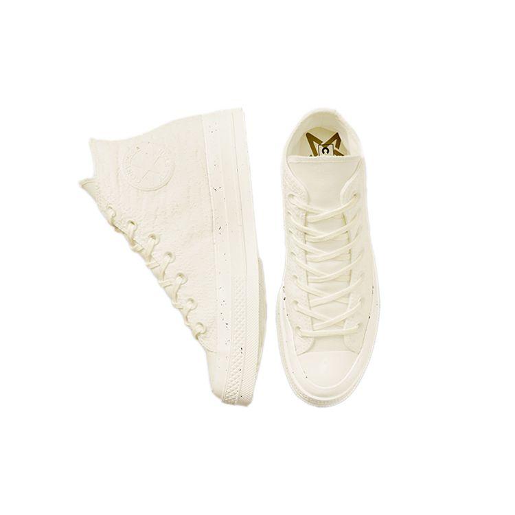 Converse 1970s Chuck Taylor All Star Mesh Simple Versatile High Top Canvas Shoes Women Sneakers Beige 571354C