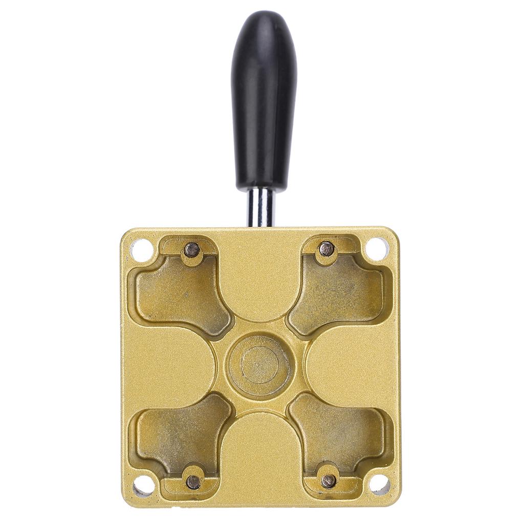 3 Position 4 Way Lever Hand Valve Pneumatic   Control   HV-04 with Cast Iron and Aluminum   for Normal Pressure Temperature