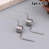 2Pcs/Set Refrigerator Divider Door Hinge Spring Accessories Baffle Strong Stainless Steel Refrigerator Door Torsion Springs