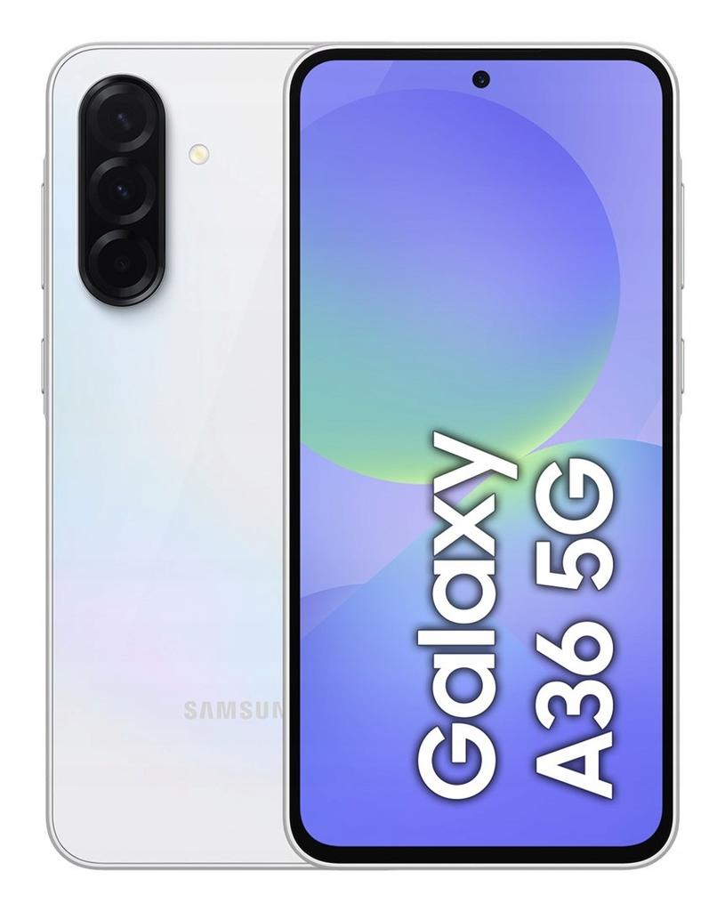 Samsung Galaxy A36 (A366) 5G Dual Sim 6/128Gb White Smartphone