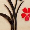 DIY Home Room Decor 3D Vase Flower Tree Wall Sticker Removable Decal 30x80cm