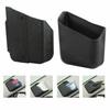 2x Auto Car Interior Accessories Organizer Storage Bag Box Holder Black For Keys
