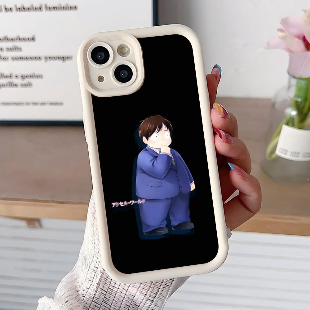 Accel Arita Haruyuki Thicken TPU Mobile Phone Case for iPhone 17 16 15 14 13 12 11 Air Pro Max Plus Colorful Cover