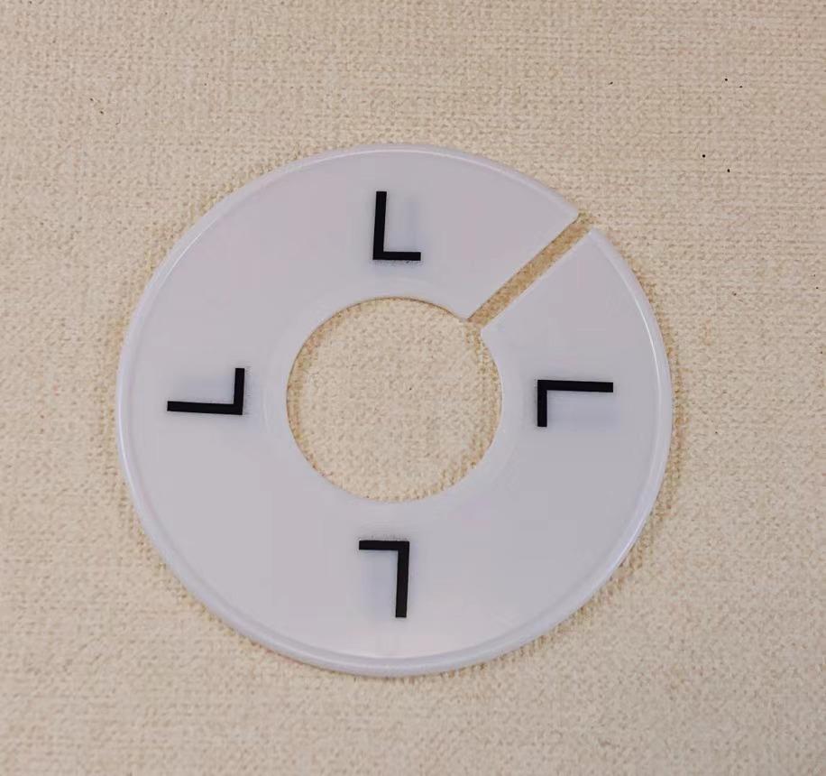 

Colorful Round Divider Rings in Sizes XXS-XXXL, Customizable Printing Available