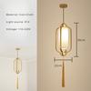 Chinese Lantern Chandelier Iron Fabric Restaurant Pendant Light Nordic Home Decor Bedroom Board Balcony Corridor Bar Led Lights