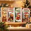 Set di Mini Figure Animali 2026 Mucca delle Highlands Calendario dell'Avvento, Calendario Conto alla Rovescia di Natale 24 Giorni con Collezionabile Acrilico 2D Rituale Festivo
