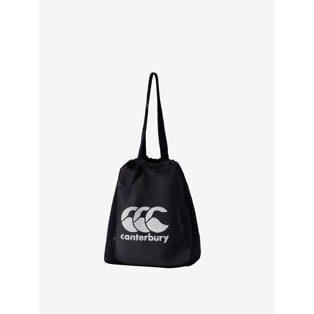 Canterbury Mesh Tote Bag Drawstring Gym Training Multi-Purpose Bag Black