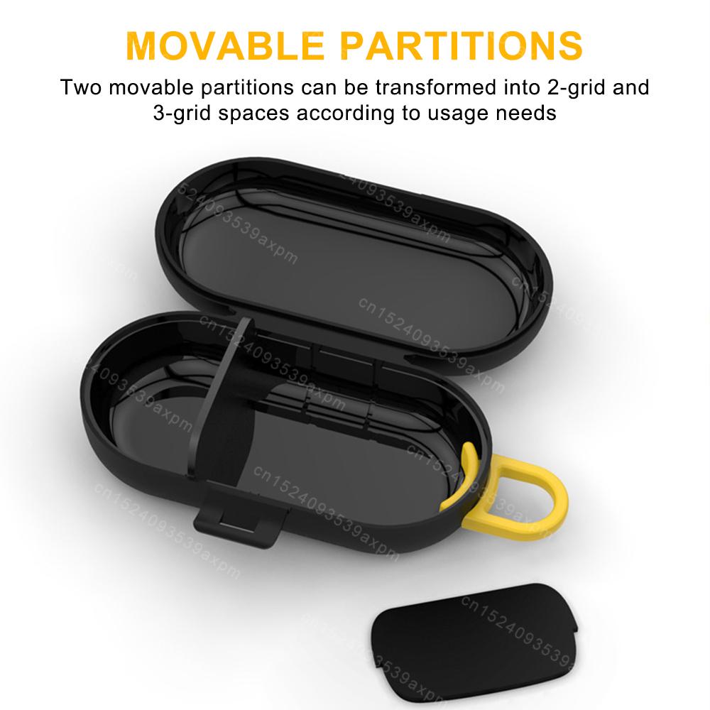 Mini Portable Pill Box Waterproof Cases Tablets Bottle Medicine Vitamin Pillboxs Fish Oils Container Organizer Storage