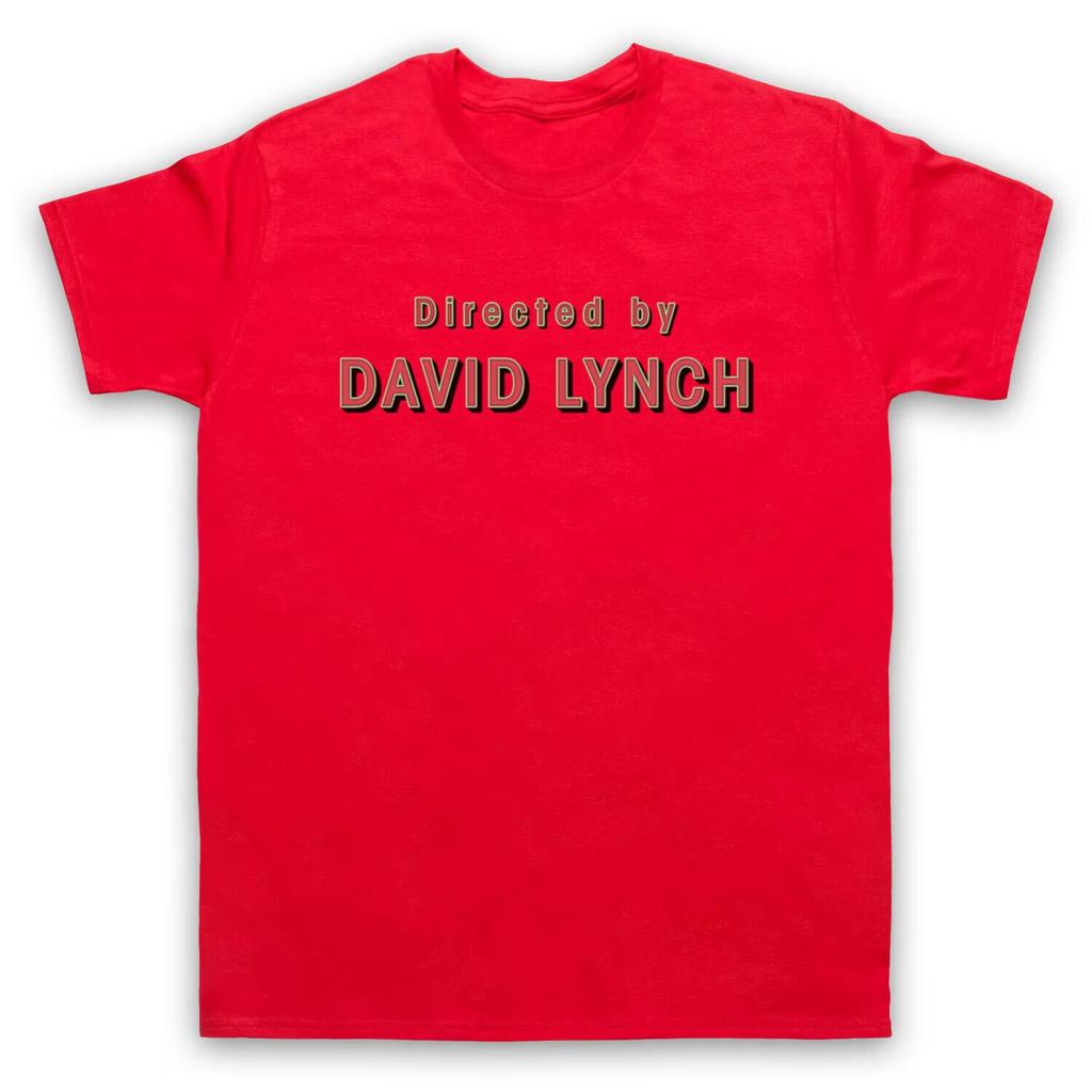 2025 T-shirts Are Selling Well In Summer TWIN PEAKS DIRECTED BY DAVID LYNCH CULT TV SHOW Printed Women Men Oversized T-shirt