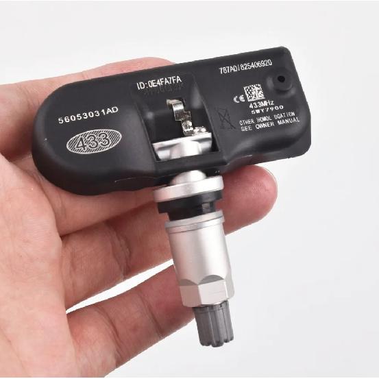 4PCS Car TPMS Tire Pressure Monitoring Sensor 433MHZ 56053031AD for for Jeep Compass 2006-2014 for Dodge Magnum Avenger