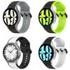 Silicone No Gaps Strap For Samsung Galaxy Watch 7/6/5/4 44mm 40mm 5Pro 45mm Bracelet Band Galaxy 6 Classic 47mm 43mm 46mm Correa
