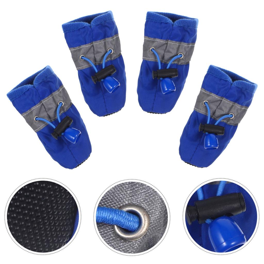 Dog Waterproof Boots Paw Covers for Dogs Booties Small Protection Paws Protector