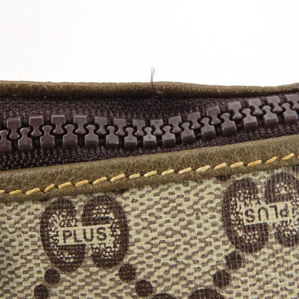 Used GUCCI Business Bag GG Plus Beige Clutch Bag