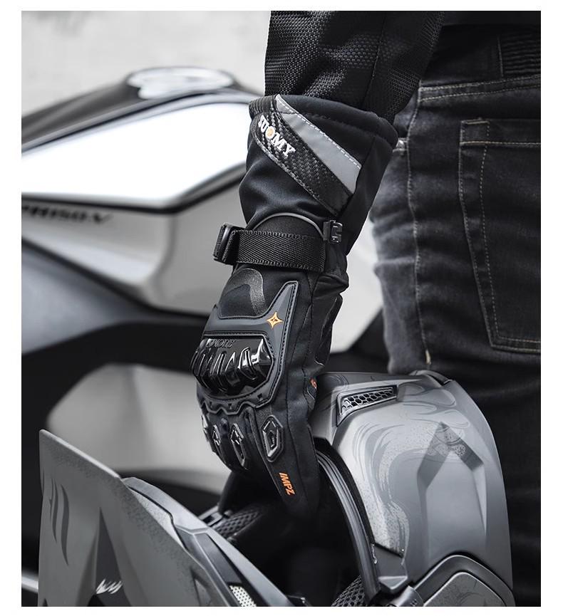 Suomy Waterproof Winter Motorcycle Gloves - Windproof, Touchscreen Compatible, Protective for Men