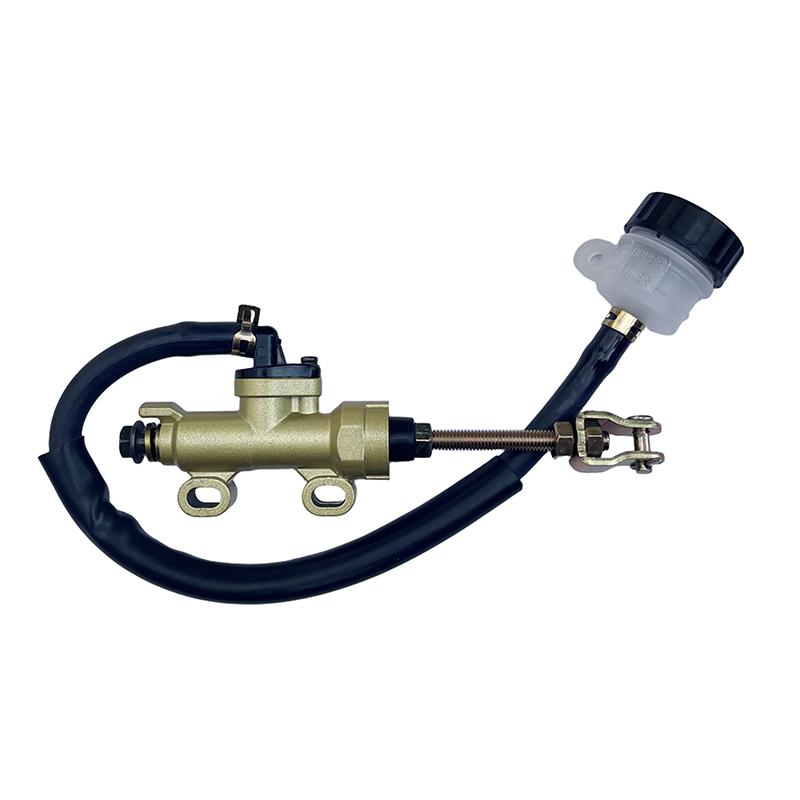 Universal Motorcycle One-line Pump Rear Brake Pump Foot Hydraulic Master Oil Cylinder Refit