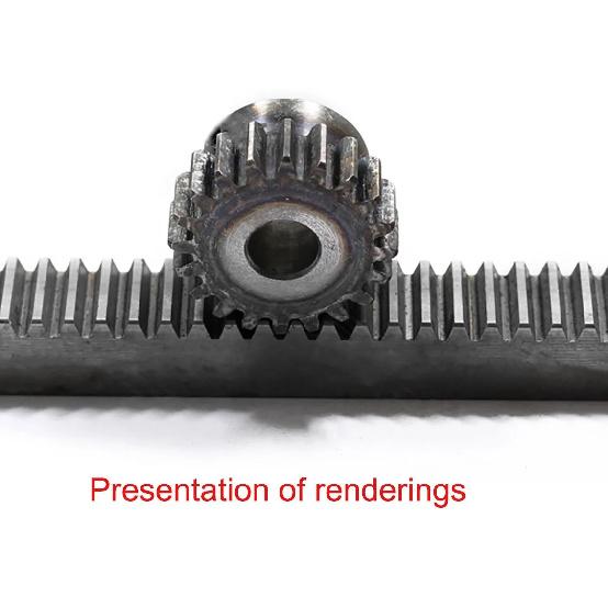 1Pcs 2 Module Spur Gear 21T/22T/23T-60T 45# Steel Motor Gear 2M Mechanical Transmission Gear Process Hole 10/12mm