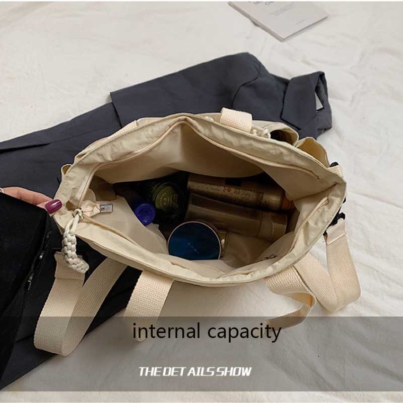 Leisure Nylon Fabric Tote Bag   Fashion Large Capacity Commuting Shoulder Bag/cross-body Bag/travel Bag for Women Handbag