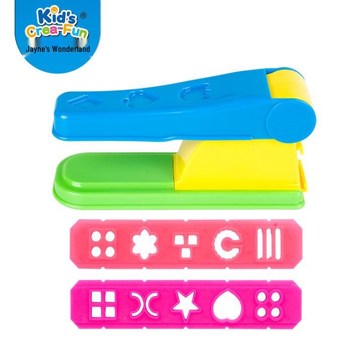 Children's DIY Color Clay Craft Kit: Includes Leather Clay, Glue Machine, Needle Cylinder, Noodle Maker, Dessert, Cake, and Bread Making Tools.
